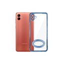Samsung A04 CD-Chrome Camera Lens Mobile Pouch (Sky Blue)