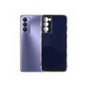Tecno Camon 18 Blue Chrome Case – Slim Colorful Glossy Mobile Cover