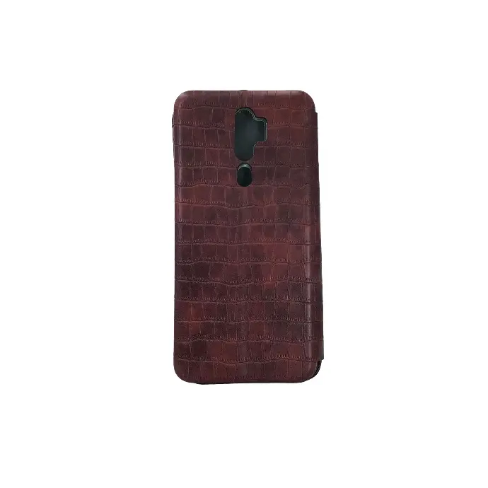Oppo A5 (20) PU Leather Back Case Mobile Pouch (Brown)