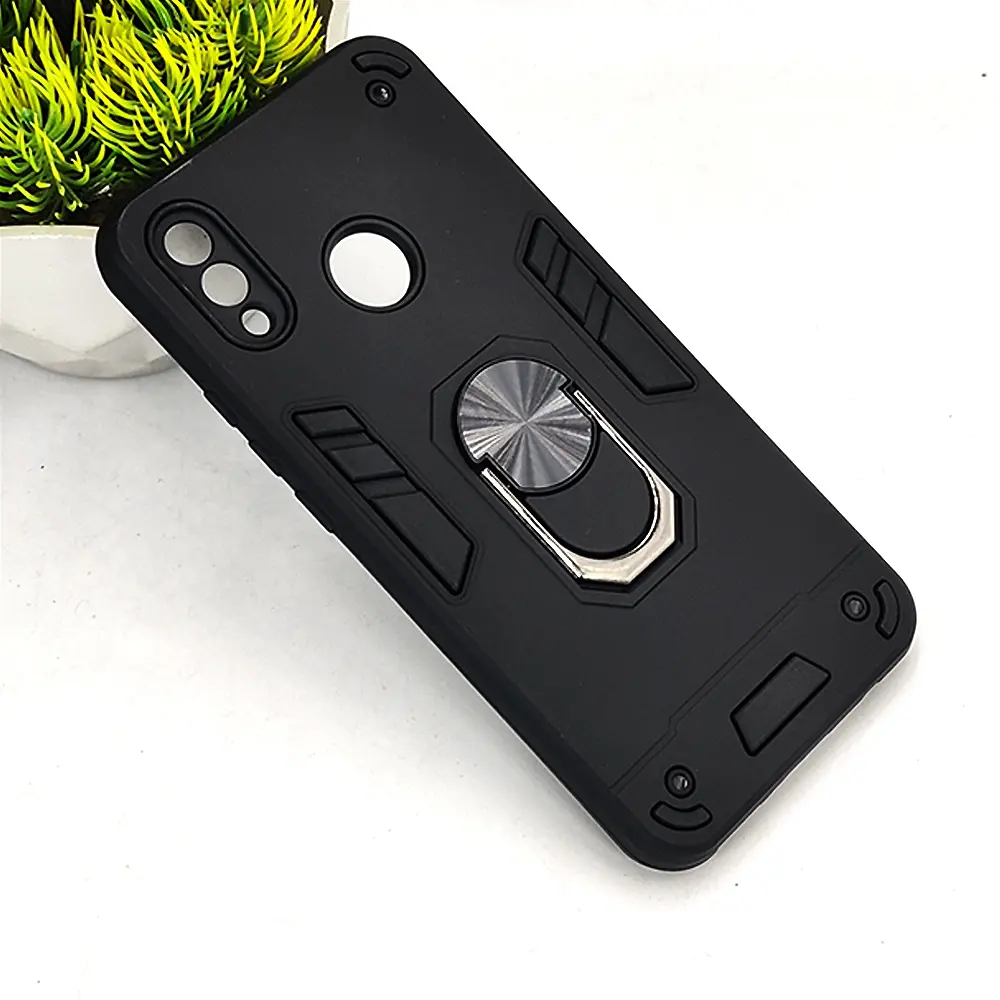 Huawei Nova 3i Armour Back Case (Black)
