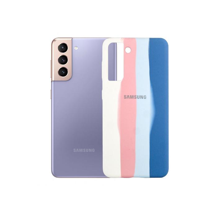 [PO41BSS21-1] Samsung S21 Rainbow Case Mobile Pouch