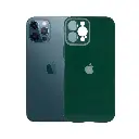 Iphone 12 Pro Max Glass Case Mobile Pouch (Green)