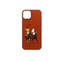 Iphone 14 Plus Polo Case Mobile Pouch (Brown)