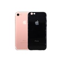 Iphone 7G Glass Case Mobile Pouch (Black)