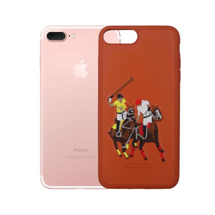 Iphone 7 Plus Polo Case Mobile Pouch (Brown)
