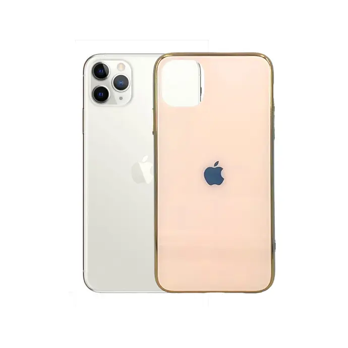 [PO43BIPXIMAX-0-5] Iphone 11 Pro Max Polo Back Case Mobile Pouch (Golden)