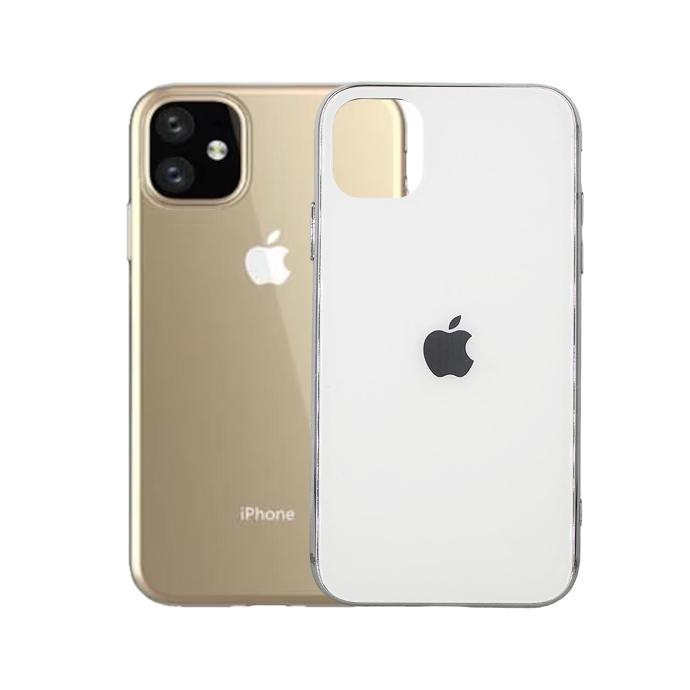 Iphone 11 Glass Pouch Mobile Pouch (White)