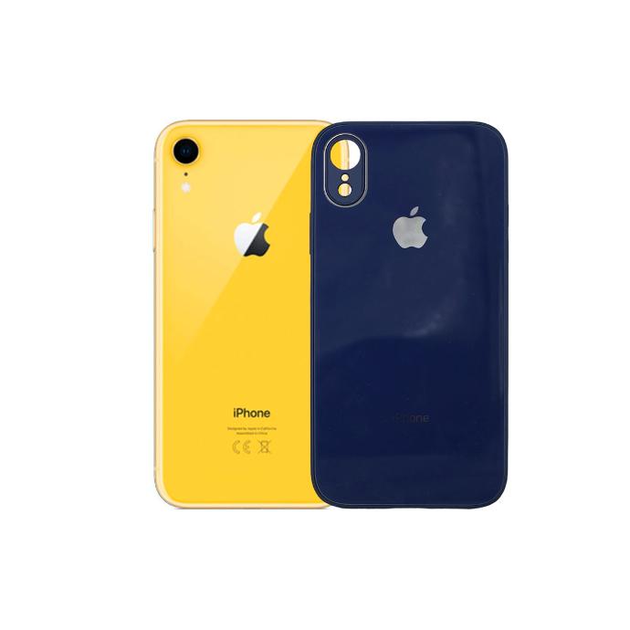 [PO43BIPXR-0-3] Iphone XR Hard Pouch Mobile Pouch (Blue)