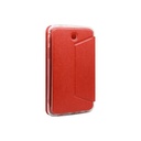 Samsung T210 Folio Book Cover (Red)