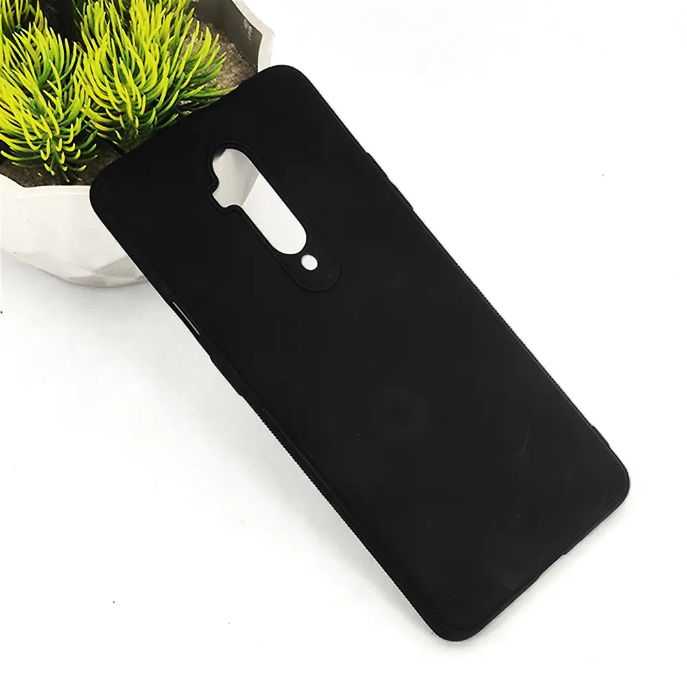 OnePlus 7T Pro Soft Paper Case Mobile Pouch (Black)