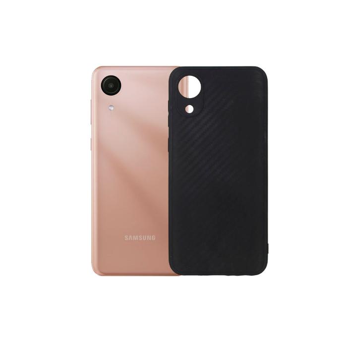 Samsung A03C Soft Paper Pouch Mobile Pouch (Black)