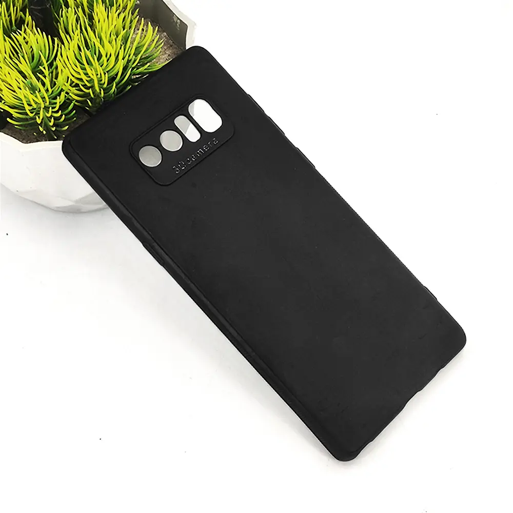 Samsung Note 8 Soft Paper Case Mobile Pouch (Black)