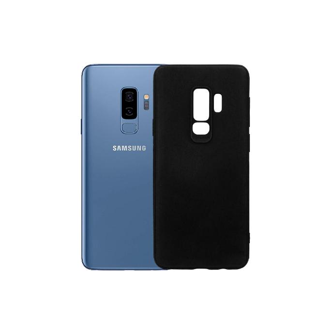 [PO4BSS9PL-4-2] Samsung S9 Plus Soft Paper Case Mobile Pouch (Black)