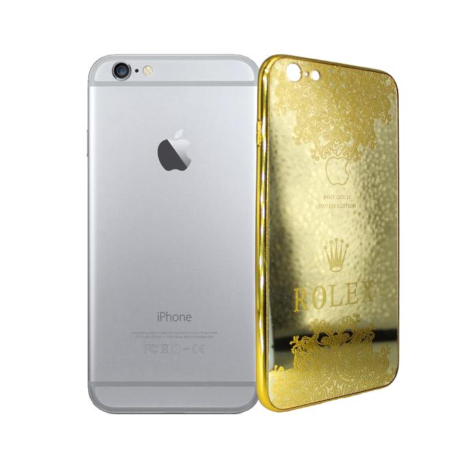 Iphone 6 Plus/6S Plus Gold Platted Pouch Mobile Pouch