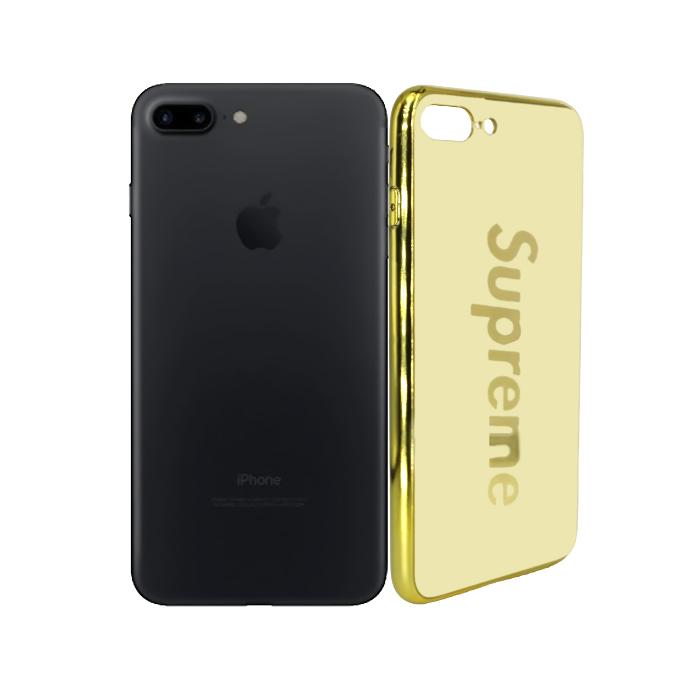 Iphone 7 Plus/8 Plus Gold Platted Pouch Mobile Pouch