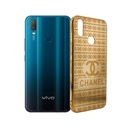 Vivo Y11 Gold Platted Pouch Mobile Pouch