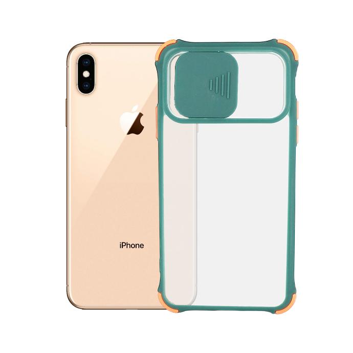 Iphone X Shutter Bumper Pouch Mobile Pouch (Green)