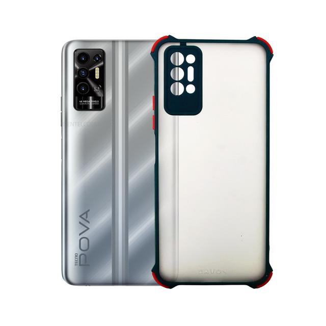 Tecno Pova 2 Matte Pouch Mobile Pouch (Green)