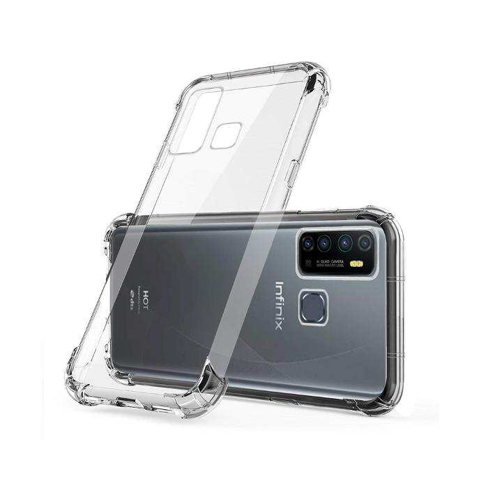 Infinix Hot 9|Hot 9 Pro|Camon 15|Spark 5 Pro|Spark 5|Note 7 Lite 1.5 MM TPU|Transparent Back Case