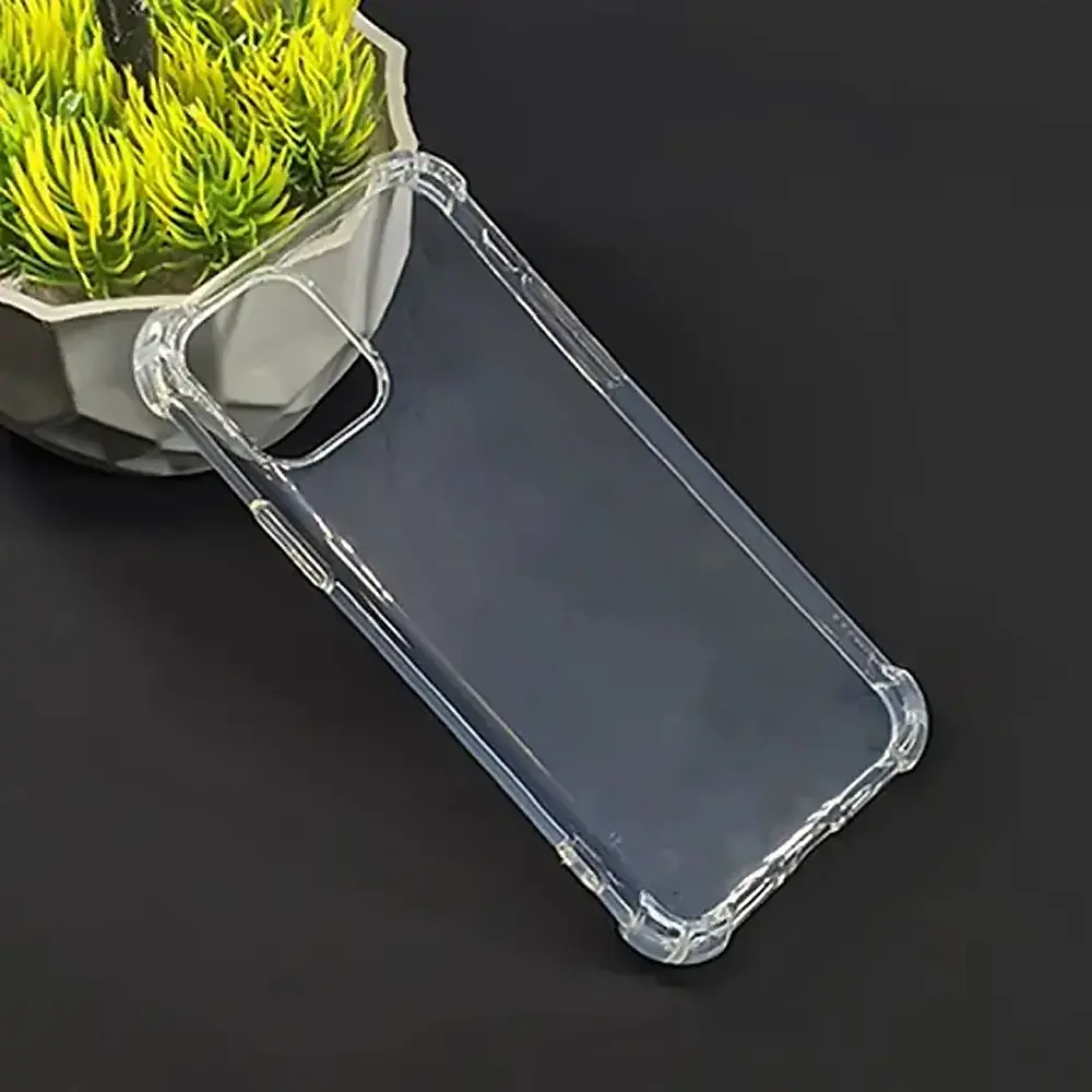 Iphone 11 Transparent Silicone Mobile Pouch