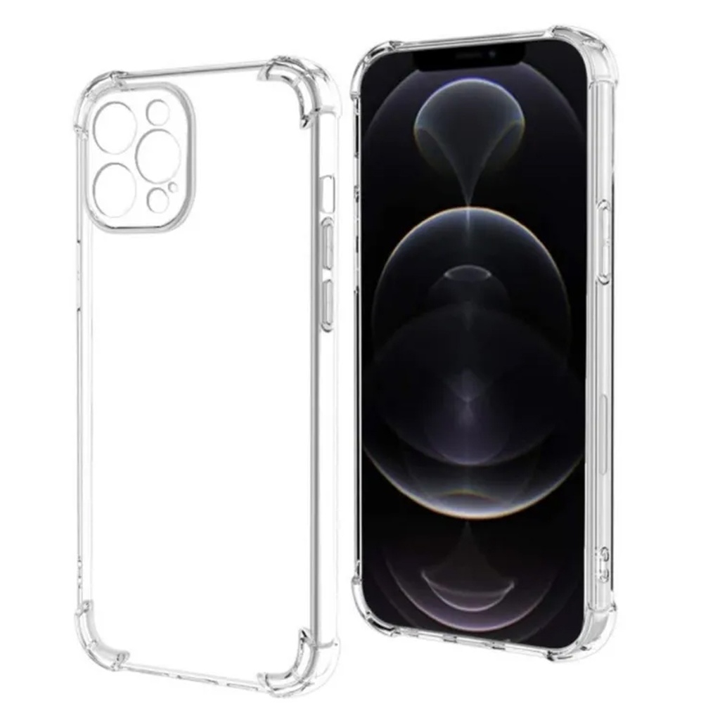 [PO7BIP12PR] Iphone 12 Pro Transparent Silicone Mobile Pouch