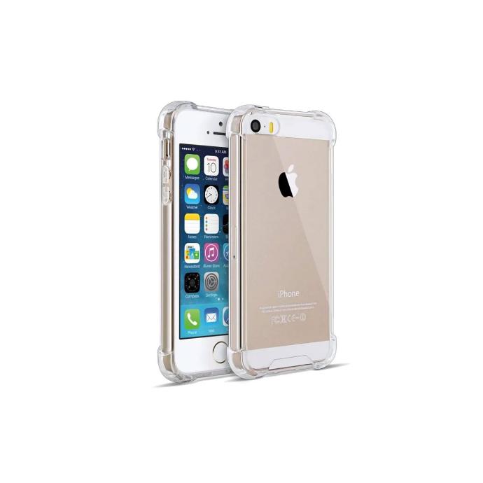 [PO7BIP5G] iPhone 5G|5Gs 1.5mm TPU|Transparent Back Case