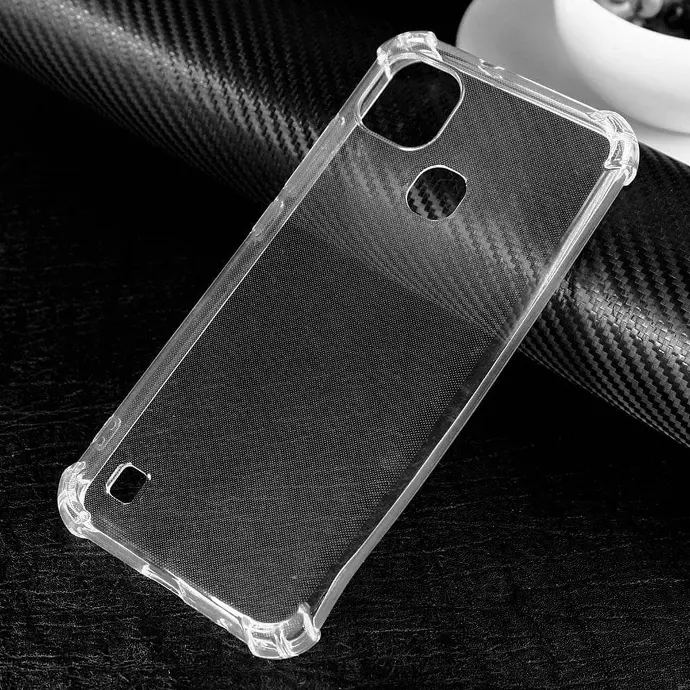 Infinix Smart HD Transparent Silicone Mobile Pouch
