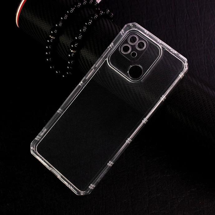 [PO7BMI10C-2] Redmi 10C 2mm TPU Back Case Mobile Pouch
