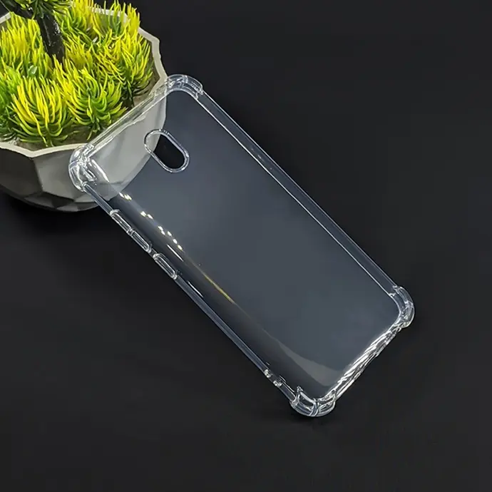 Redmi 8A Transparent Silicone Mobile Pouch