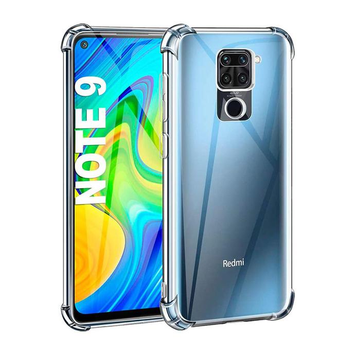 Redmi Note 9 Transparent Silicone Mobile Pouch