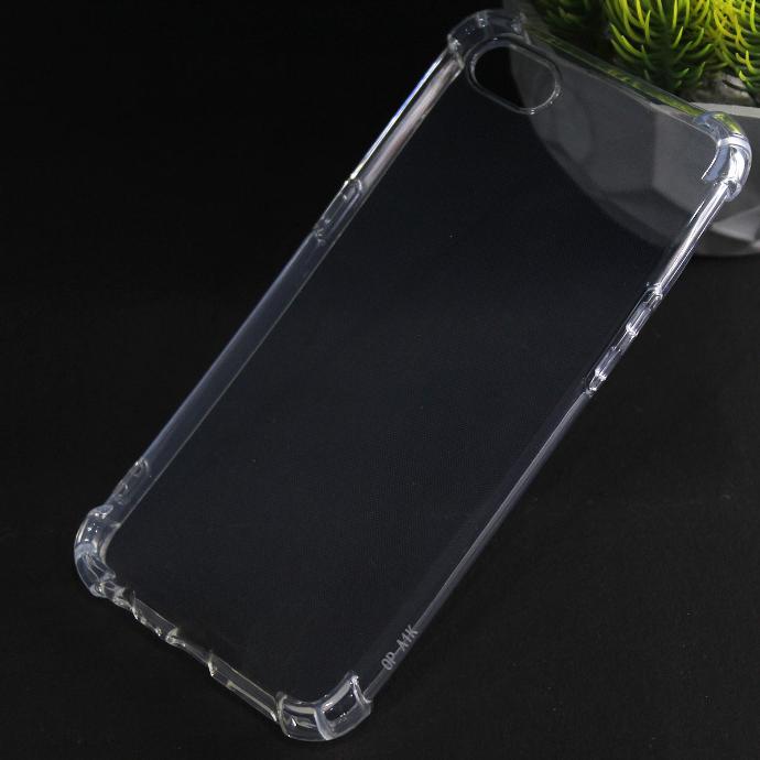 Oppo A1K Transparent Silicone Mobile Pouch