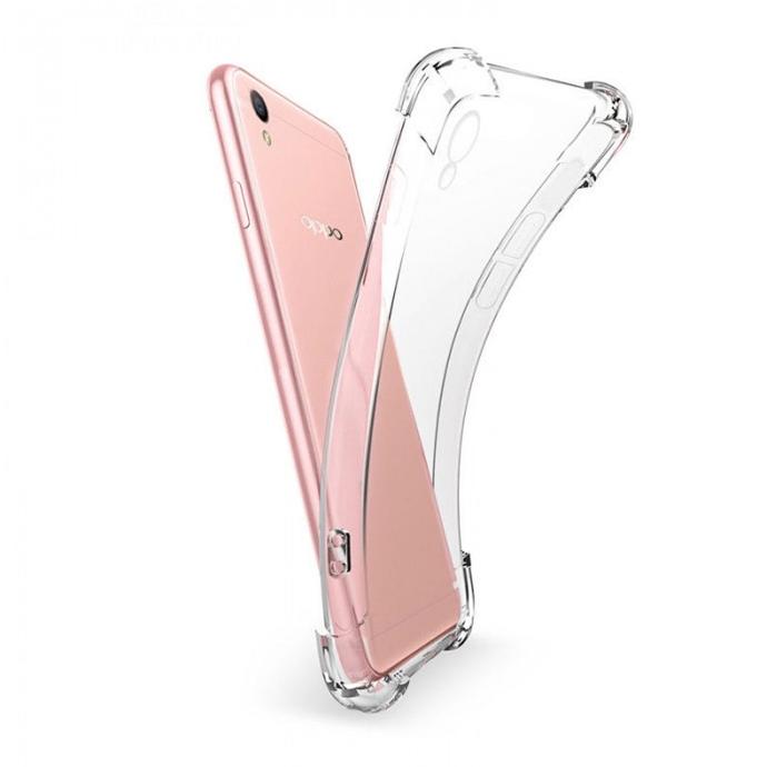 Oppo A37 Transparent Silicone Mobile Pouch
