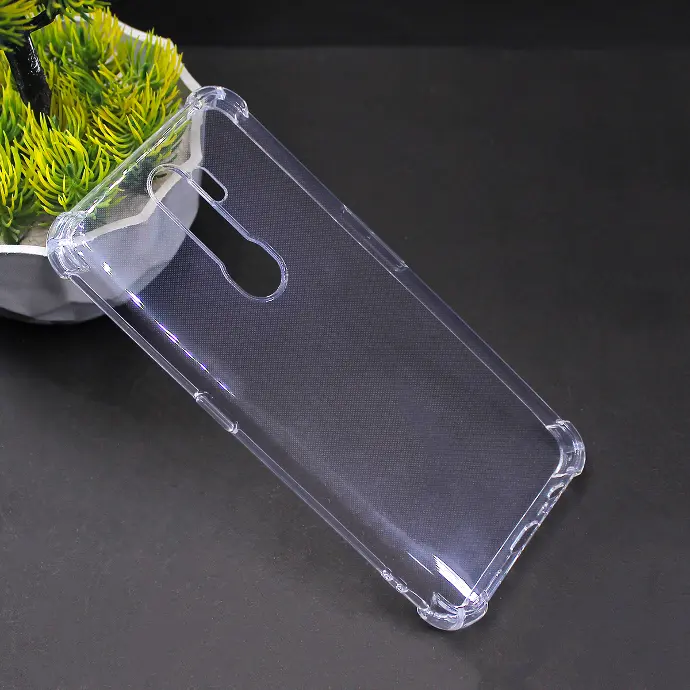 Oppo A9 (20) Transparent Silicone Mobile Pouch