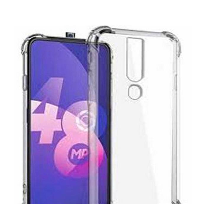Oppo F11 Pro Transparent Silicone Mobile Pouch