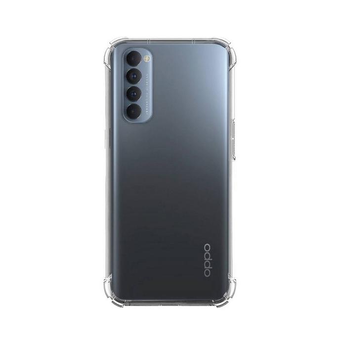 [PO7BORNO4PR] Oppo Reno 4 Pro Transparent Silicone Mobile Pouch