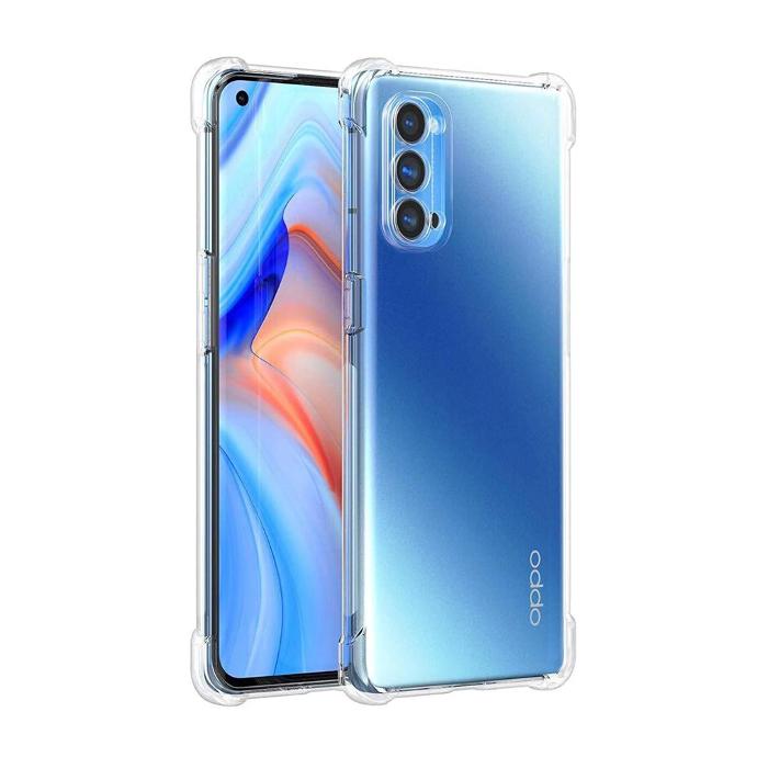 [PO7BORNO5PR] Oppo Reno 5 Pro Transparent Silicone Mobile Pouch