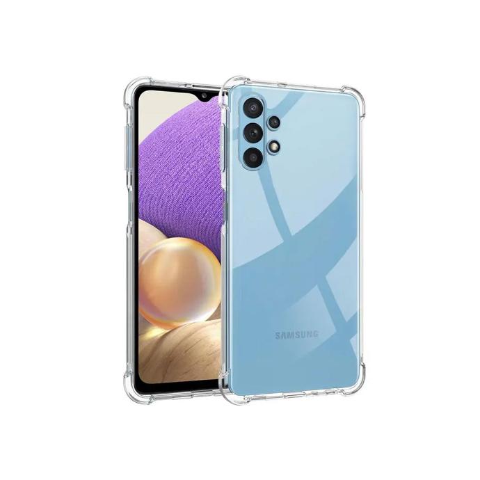 Samsung A32 Transparent Silicone Mobile Pouch