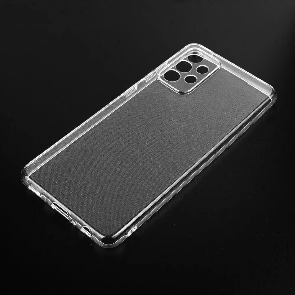 Samsung Galaxy A32 Without Bumper TPU|Transparent Back Case 