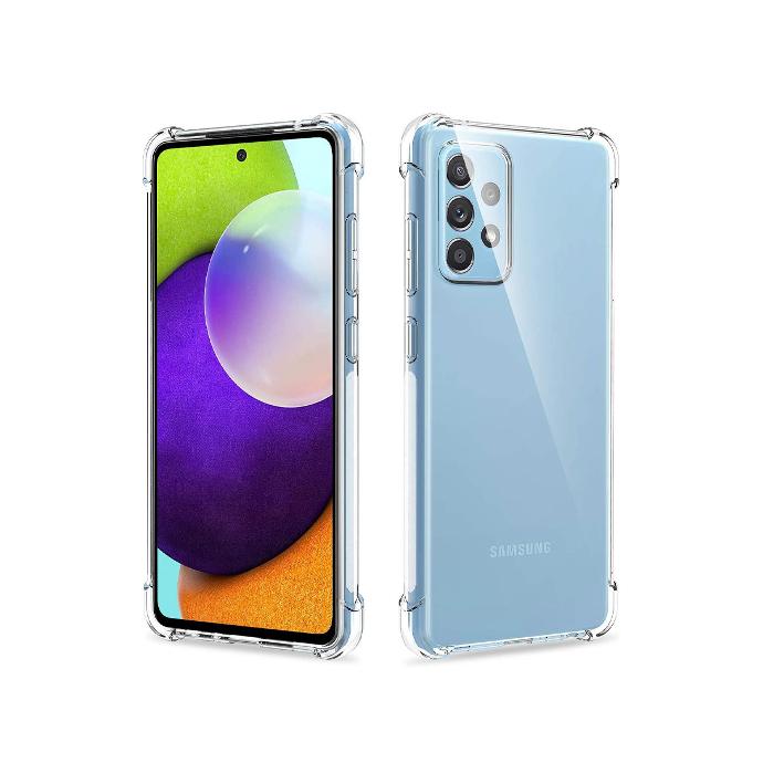 Samsung A52 Transparent Silicone Mobile Pouch