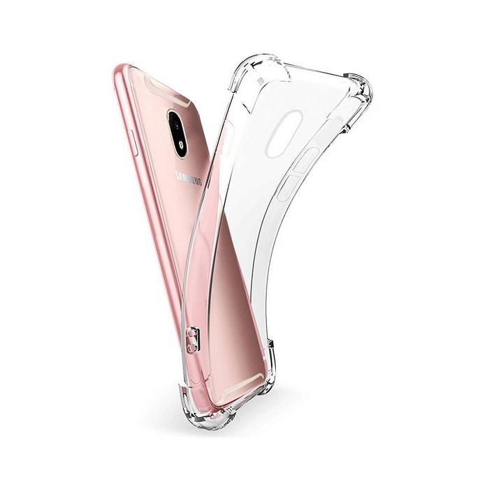 Samsung J5 Pro Transparent Silicone Mobile Pouch