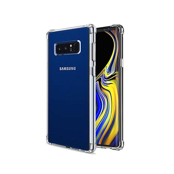 [PO7BSNOT8] Samsung Note 8 Transparent Silicone Mobile Pouch