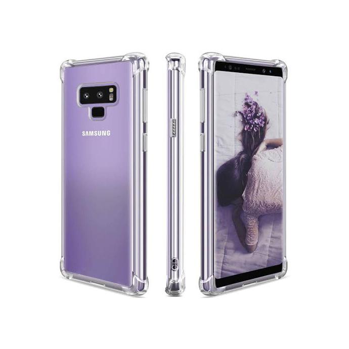 Samsung Note 9 Transparent Silicone Mobile Pouch