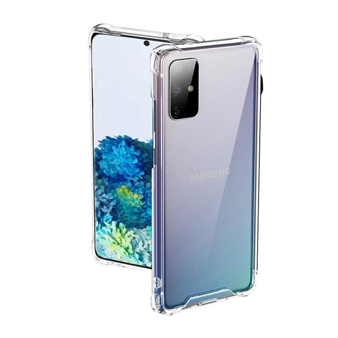 Samsung S20 Transparent Silicone Mobile Pouch