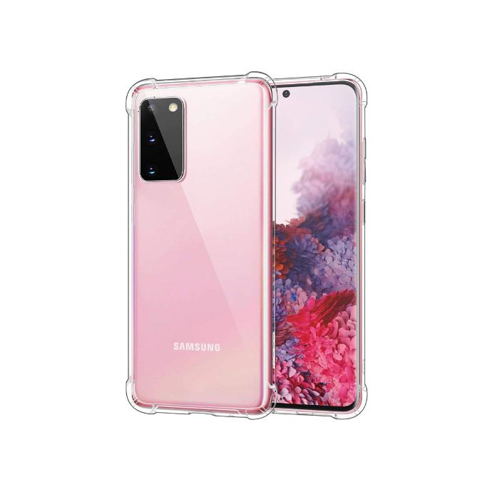 Samsung S20 Plus Transparent Silicone Mobile Pouch