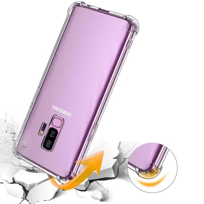 Samsung S9 Transparent Silicone Mobile Pouch