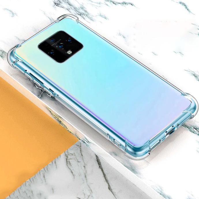 Tecno Camon 16 Transparent Silicone Mobile Pouch