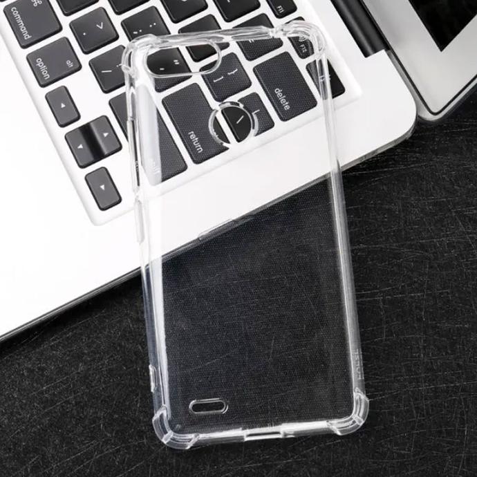 [PO7BTPOP2F] Tecno Pop 2F Transparent Silicone Mobile Pouch