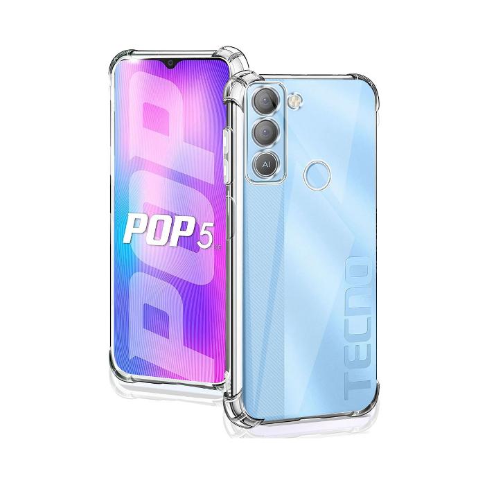 Tecno Pop 5 Lite 1.5mm TPU Mobile Pouch