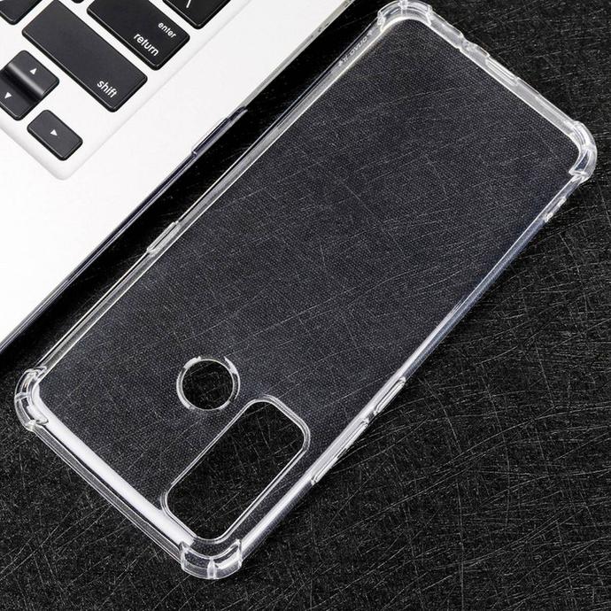 Tecno Pouvoir 4 Transparent Silicone Mobile Pouch