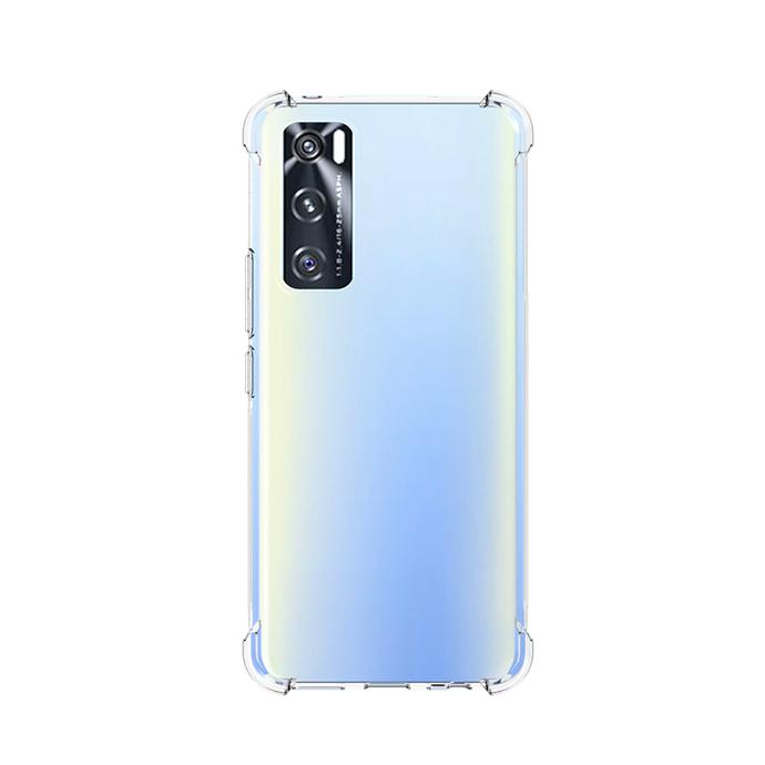 Vivo V20Se Transparent Silicone Mobile Pouch